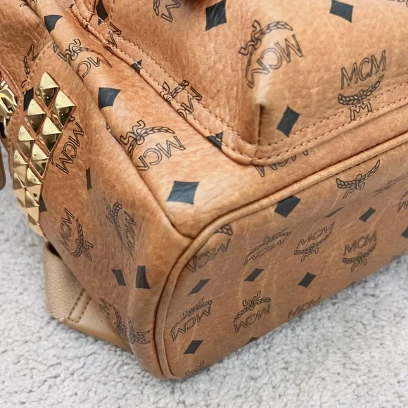 MCM Stark Side Studs Backpack - Picture 8 of 16